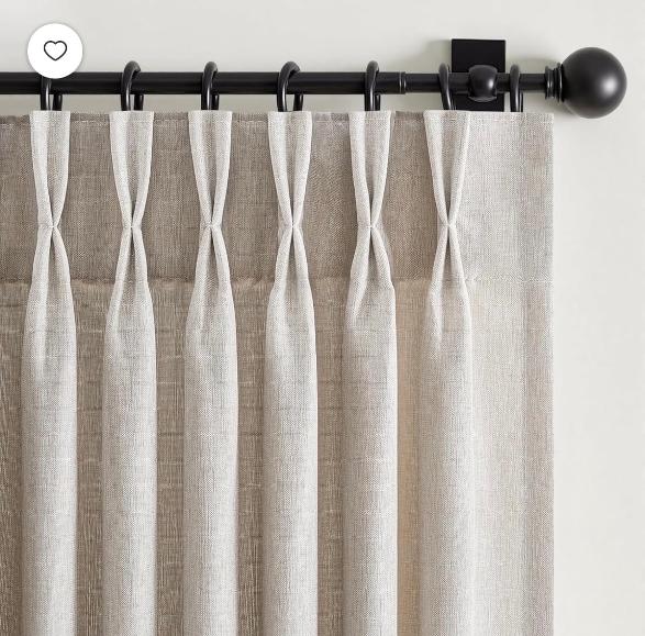 2 Finger Pleat Curtain - “Make Your Own”  Instructions