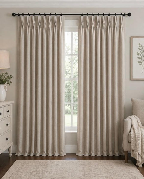 2 Finger Pleat Curtain - “Make Your Own”  Instructions