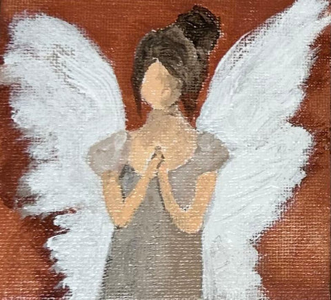 DIY  #A15 Small Praying Angel
