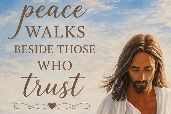 Framed Print 10" X 30" - Jesus of Galilee  (Healing Art)