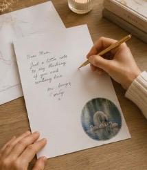 Designer Stationery - Mother Swan