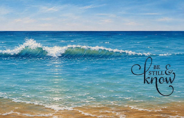 Framed Print 11" X 14" - Ocean Art  (Healing Art)