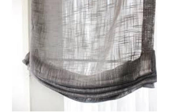 #076  -  Light & Airy Linen Relaxed Roman, Lined