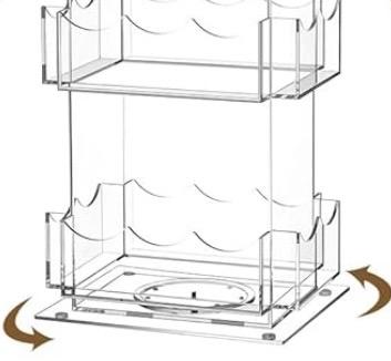 Display Rack with 48 Bookmarks