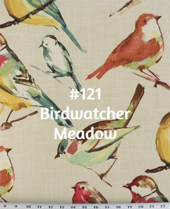 Roman Shade #157 (Birds with Trim)