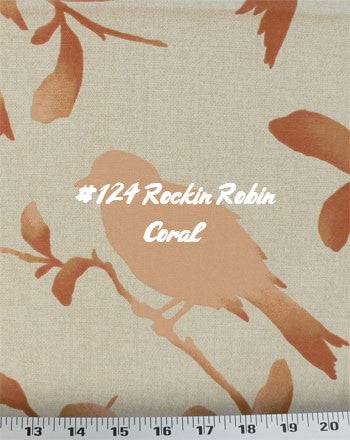 Etsy Info #157 Roman Shades with BIRDS