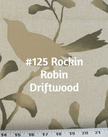Roman Shade #157 (Birds with Trim)
