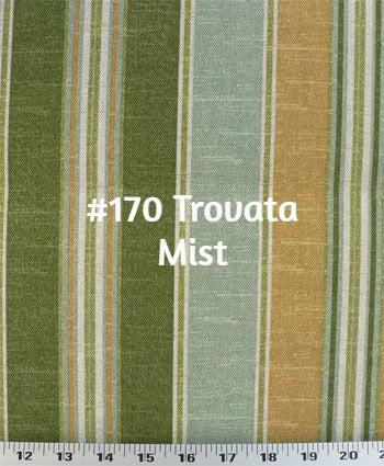 $184.00 Roman Shade Wide Stripe #5P106