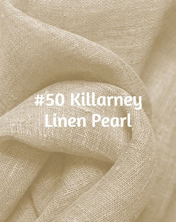 #312  Linen OR Silk Rouched Relaxed Roman, Unlined