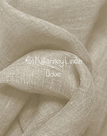 #312  Linen OR Silk Rouched Relaxed Roman, Unlined