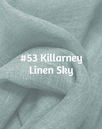 #076  -  Light & Airy Linen Relaxed Roman, Lined
