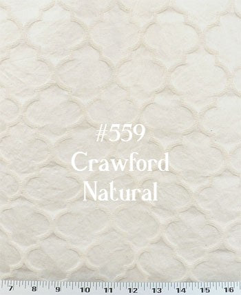 Roman Shade #167 (Jacquard Naturals)