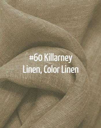 Roman Shade #077  (Light & Airy Linen EXCEL Relaxed, Unlined)