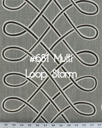 Roman Shade #185  (Loop)
