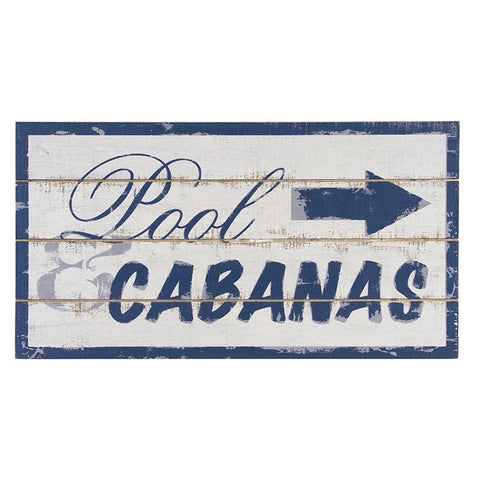 #72986 Pool & Cabana Sign