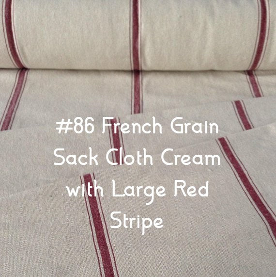 $158.00 French "Grain Sack" Roman, Unlined #3P096