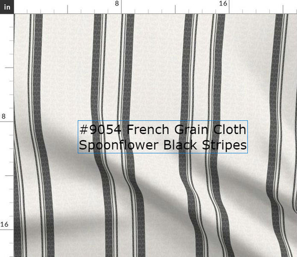 $158.00 Roman Shade French "Grain Sack" Relaxed Unlined #3P097