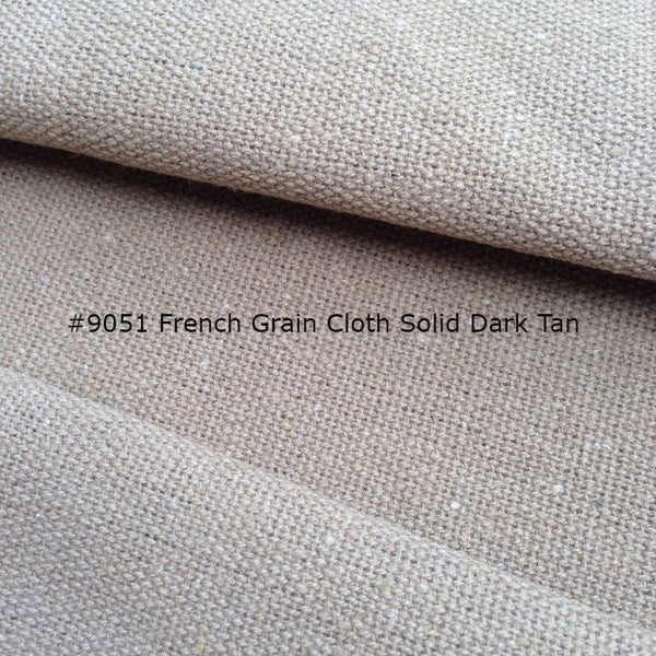 Roman Shade #097 (French "Grain Sack" Relaxed, Lined)