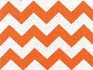 Chevron Curtain with Burlap Bow   #2008   YOU PAY 1/2 DOWN