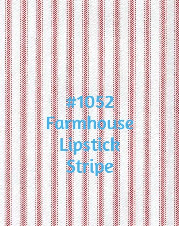 Roman Shade #120  (Farmhouse Stripes)