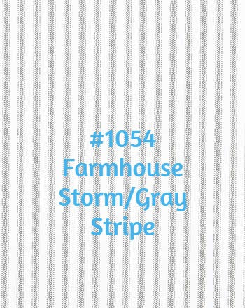 $184.00 Farmhouse Stripes Romans #4P120