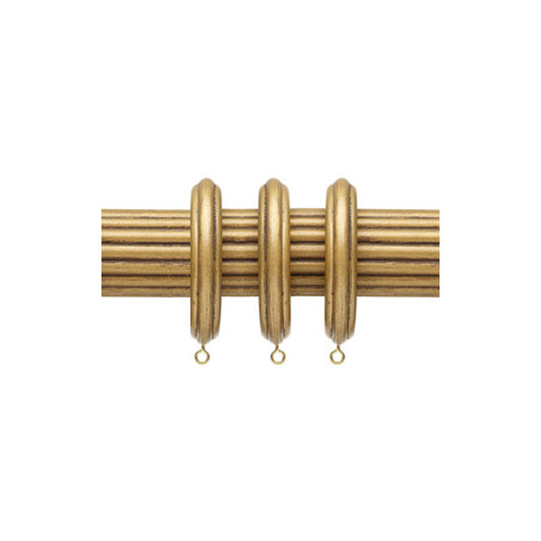 #802 Extra Rings for Designer Wood Rod (For Stationary Curtain)