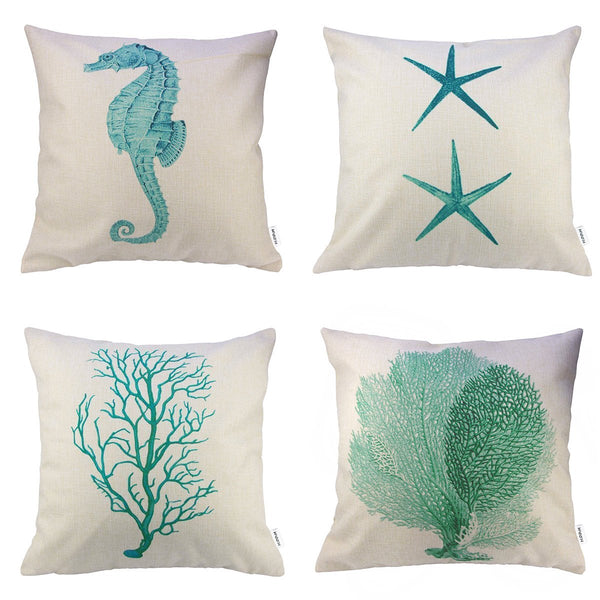 TP8 Sea Throw Pillows Group