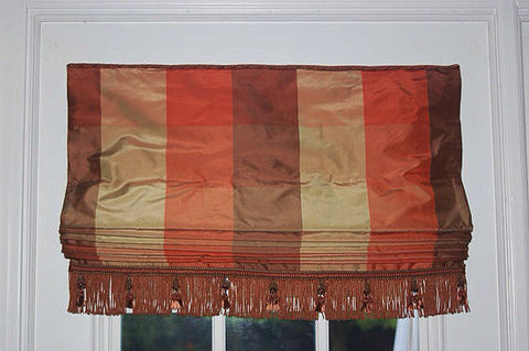 #151 100% Silk Stripe Roman