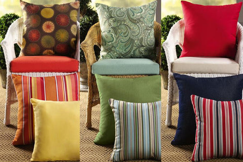 #9108 Outdoor PILLOWS Recovered