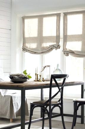 KIT #076 Roman Shade (Light & Airy Linen Relaxed, Unlined) - Make Your Own & See How Much You Save