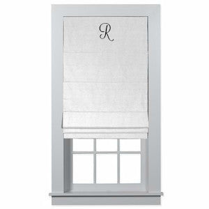 Roman Shade #138 (Simply Monogrammed)