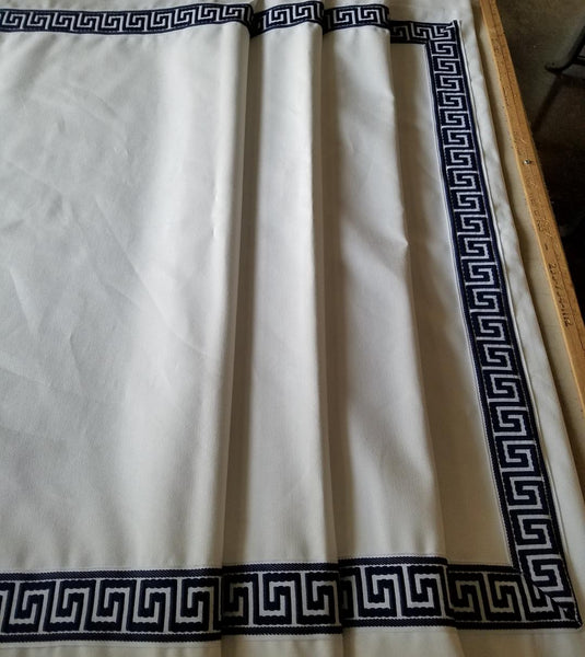 $218.00 Roman Shade with Fabulous Grecian Trims #P123