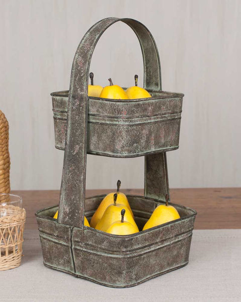 Two Tier Square Tote