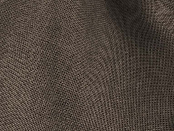Burlap Curtain with Pleated Tops or Tabs UNLINED