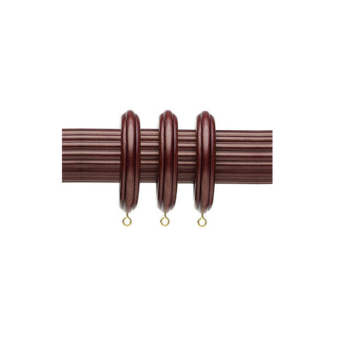 #803 Extra Rings for Designer Wood Rod (For A Movable Curtain)