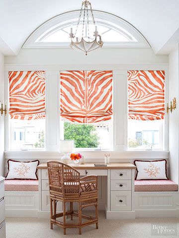 Roman Shade #124 (Animal Print)